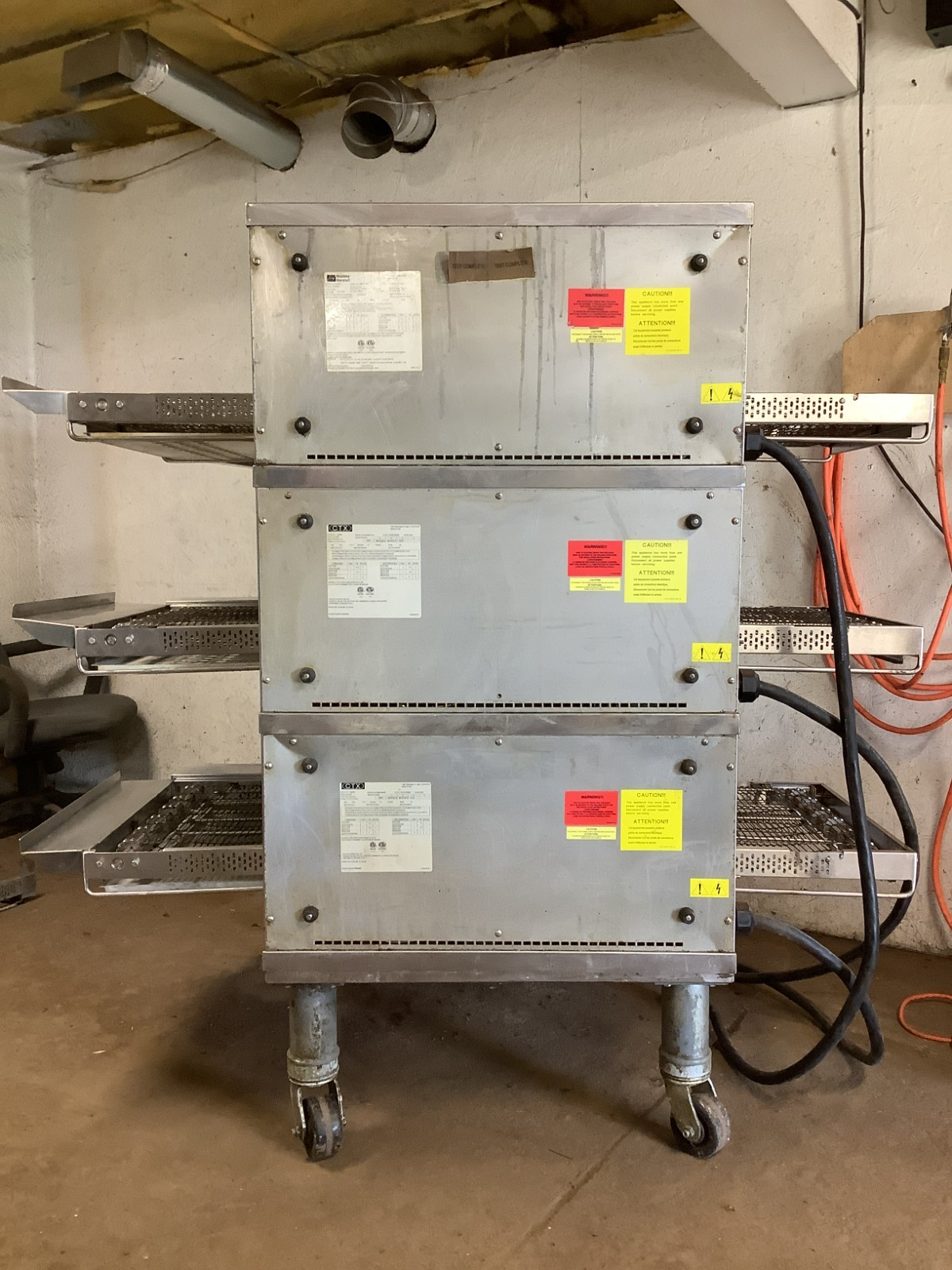 2023 Middleby Marshall DZ33T Pizza Oven Conveyor Triple Stack 208V 3PH TESTED