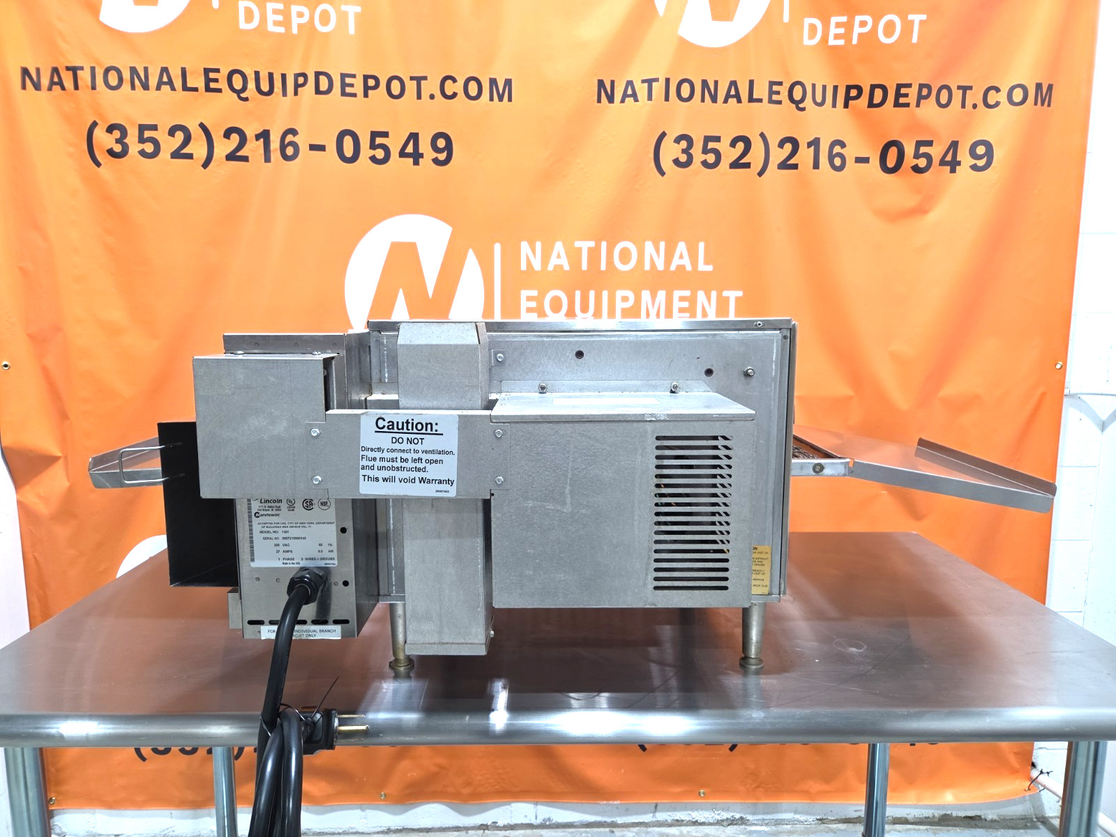 Lincoln Impinger 1301 Countertop Conveyor/Pizza Oven 1 Phase – Watch Video!