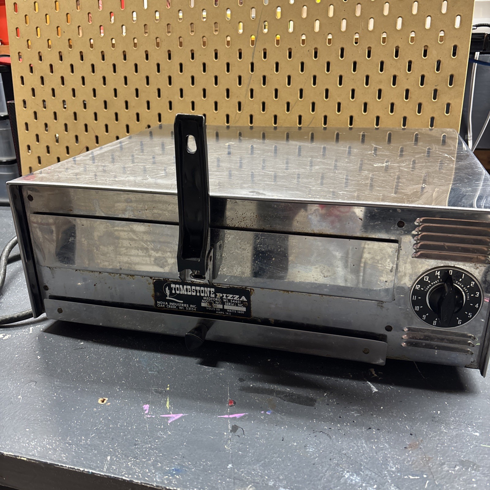 Tombstone Pizza Nova N-100 Commercial Countertop Pizza Oven, TESTED
