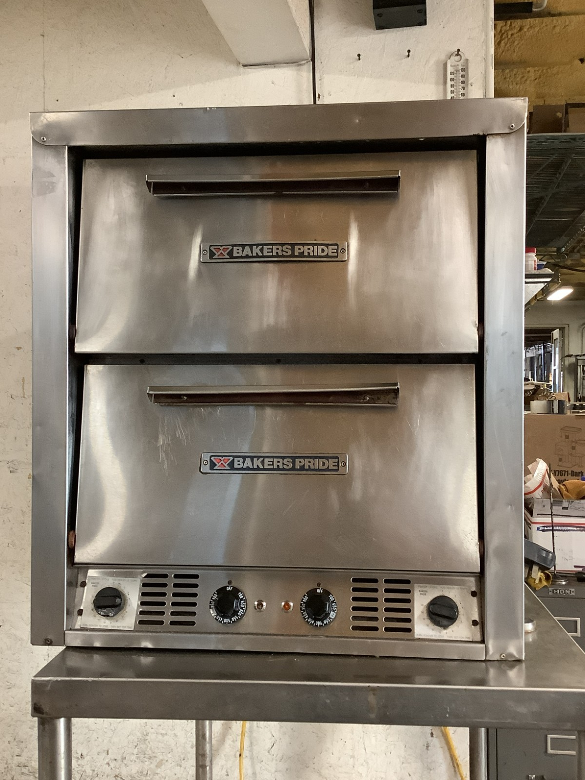 Pizza/Pretzel Stone Deck Oven Bakers Pride P44S 208/240V 3ph TESTED