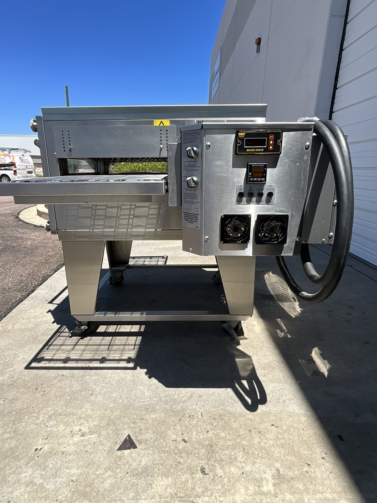 BOFI XLT 1832-EL SINGLE DECK CONVEYOR 208-3 phase PIZZA OVEN