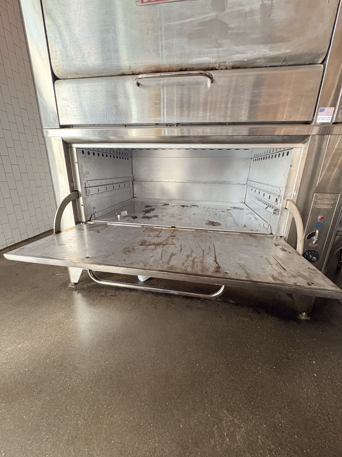 Blodgett Double Deck Commercial Gas Pizza/Baking Oven – Used