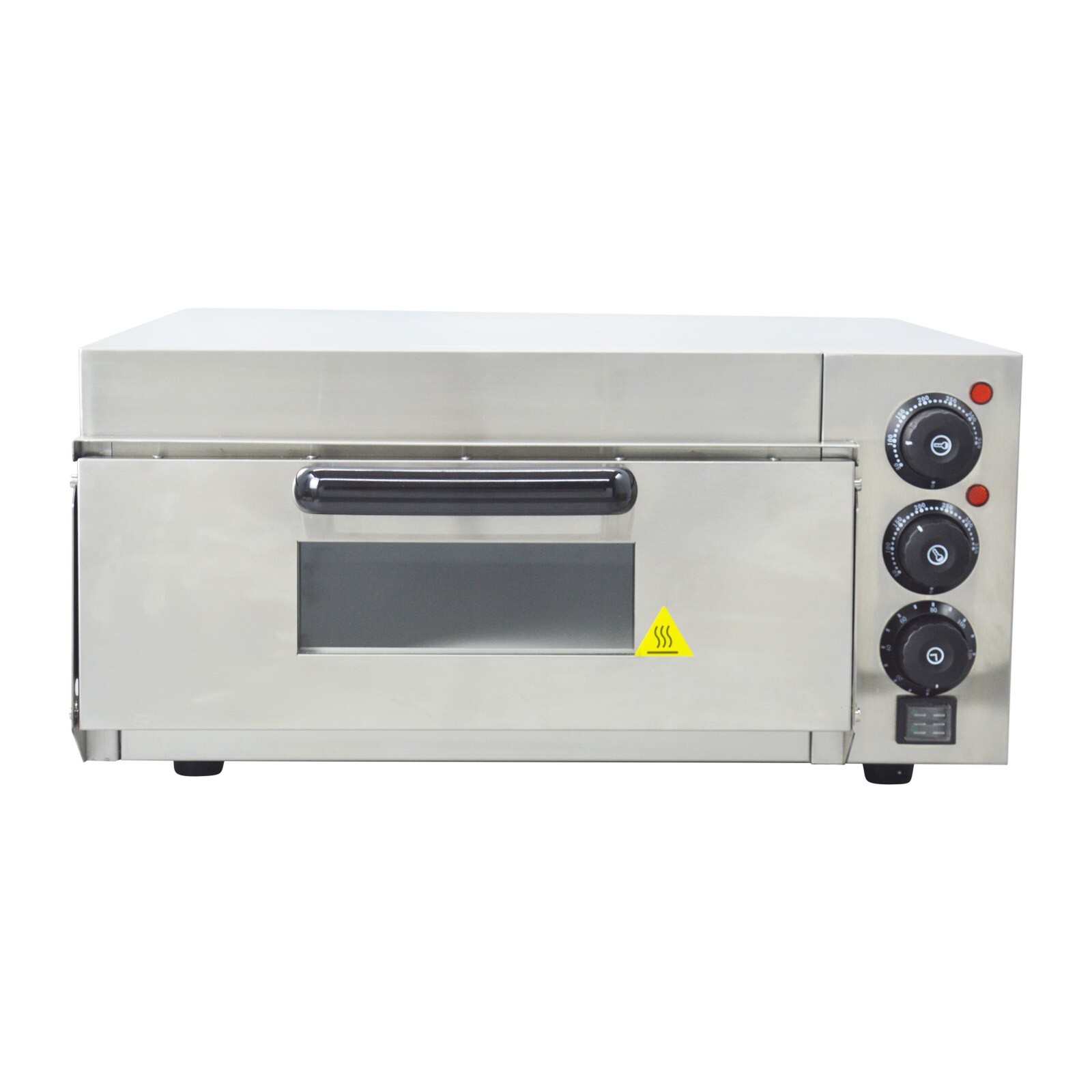 110V 2KW 16″ Commercial Electric Single-layer Pizza Oven Kitchen Bread Oven