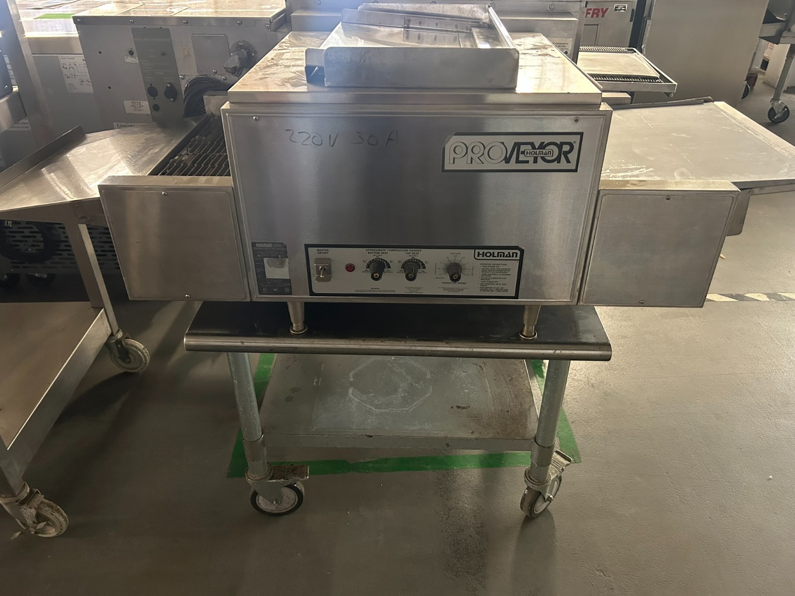 Holman Proveyor Conveyor Pizza Oven