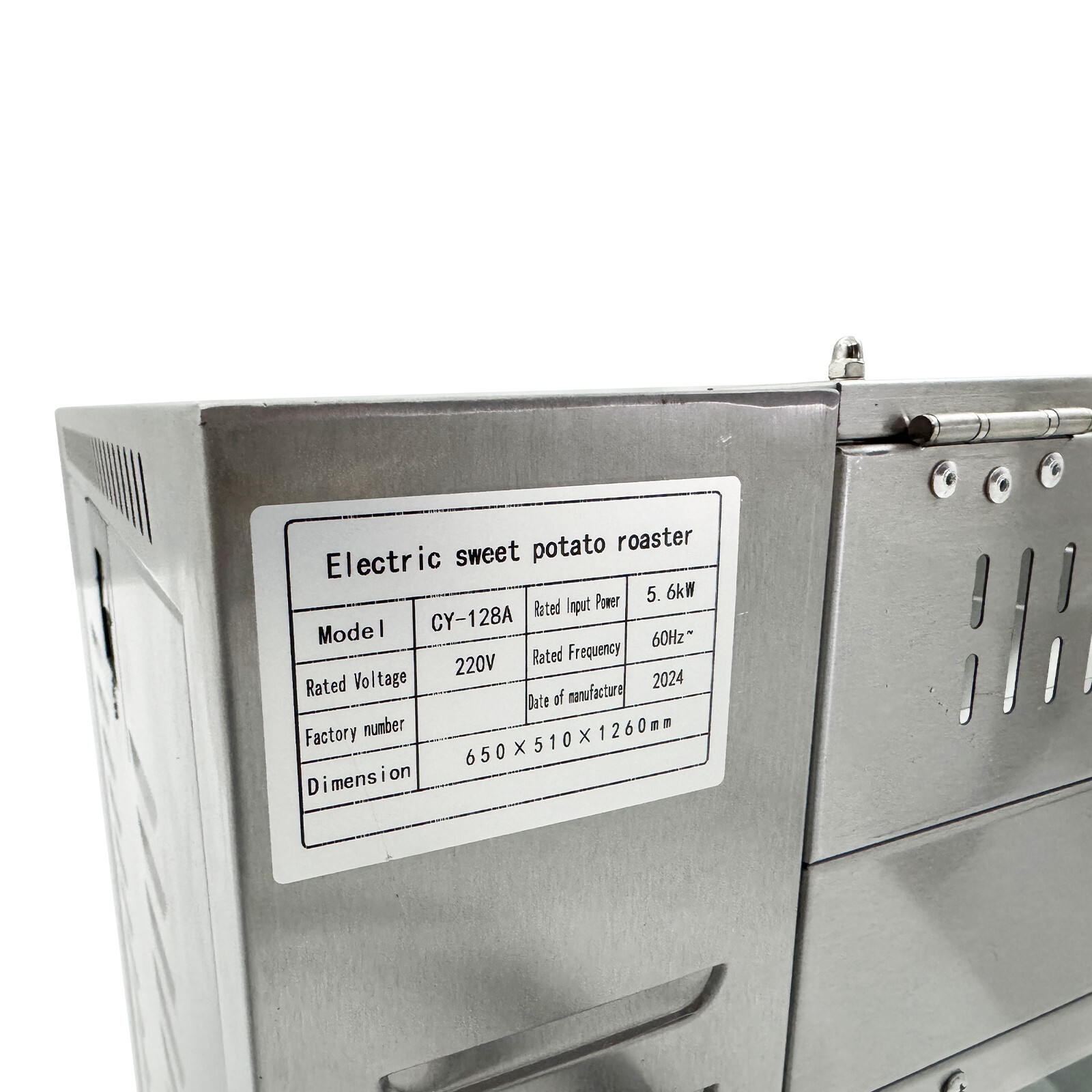 220V Commercial Double Layers Roasted Potato Electric Corn Roaster Baking Stove