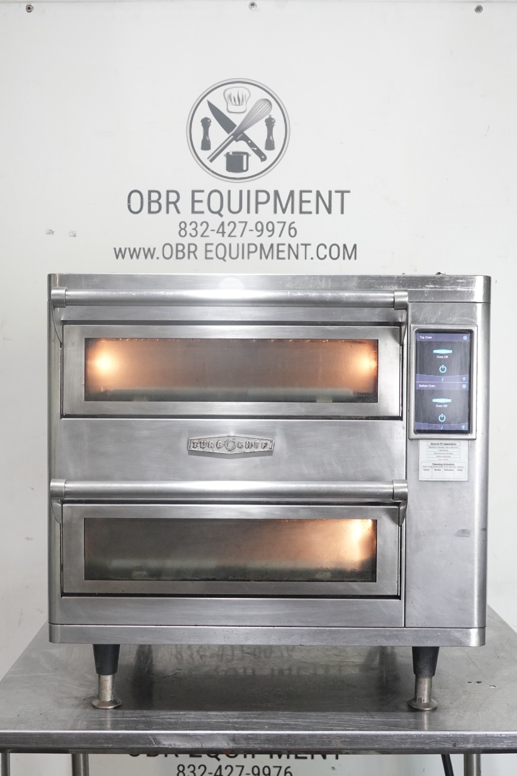 2019 TURBOCHEF DOUBLE BATCH ELECTRIC COUNTERTOP OVEN MODEL HHD