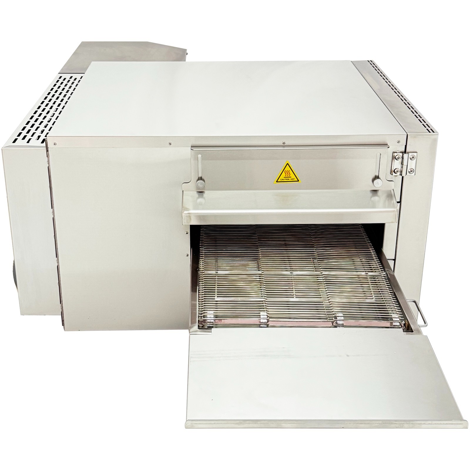 Hot Air Circulation Commercial Pizza Oven 9KW Fast Baking Conveyor Pizza Making