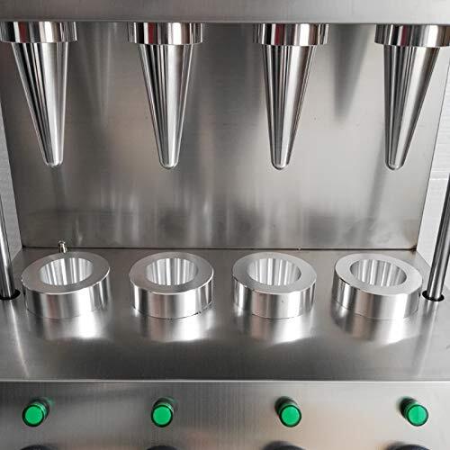 4 Heads Electric Cone Pizza Making Machine Pizza Ice Cream Cone Forming Machine