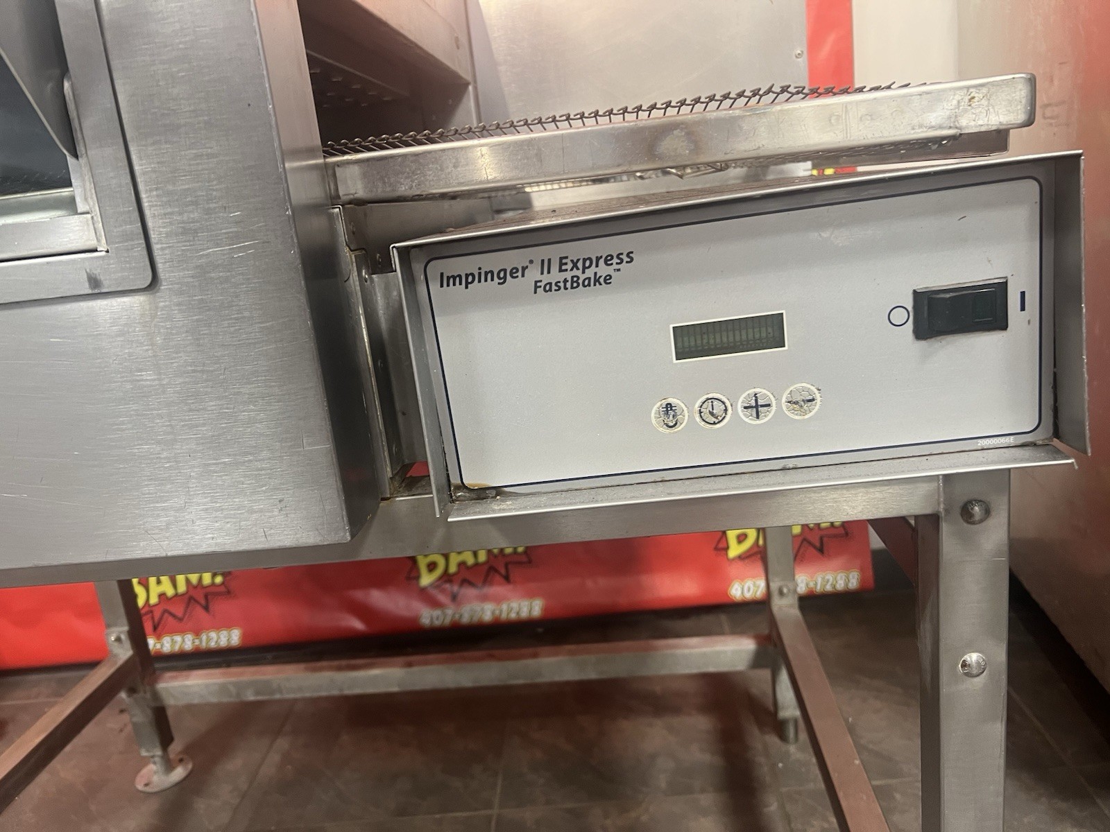 Lincoln 1116-000-U 56″ Gas Impinger Conveyor Oven – Natural Gas
