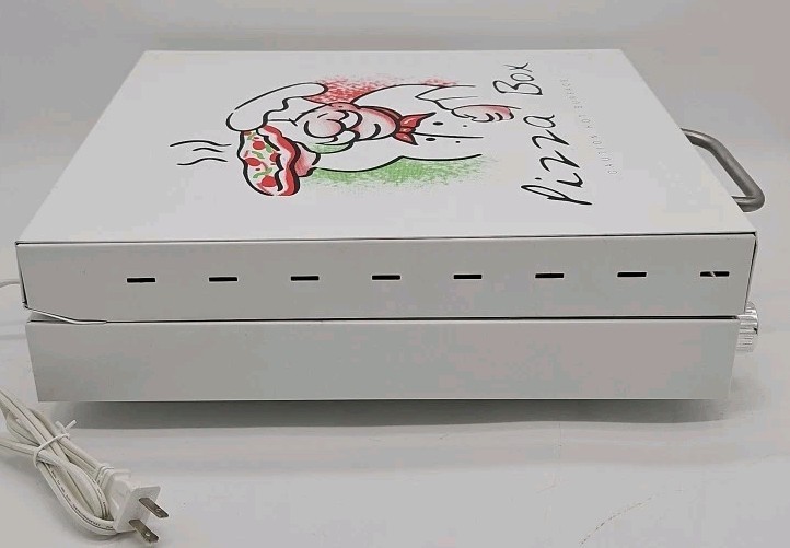 Cuizen Pizza Box Countertop Pizza Oven w/ 12″ Rotating Pan PIZ-4012 – Tested