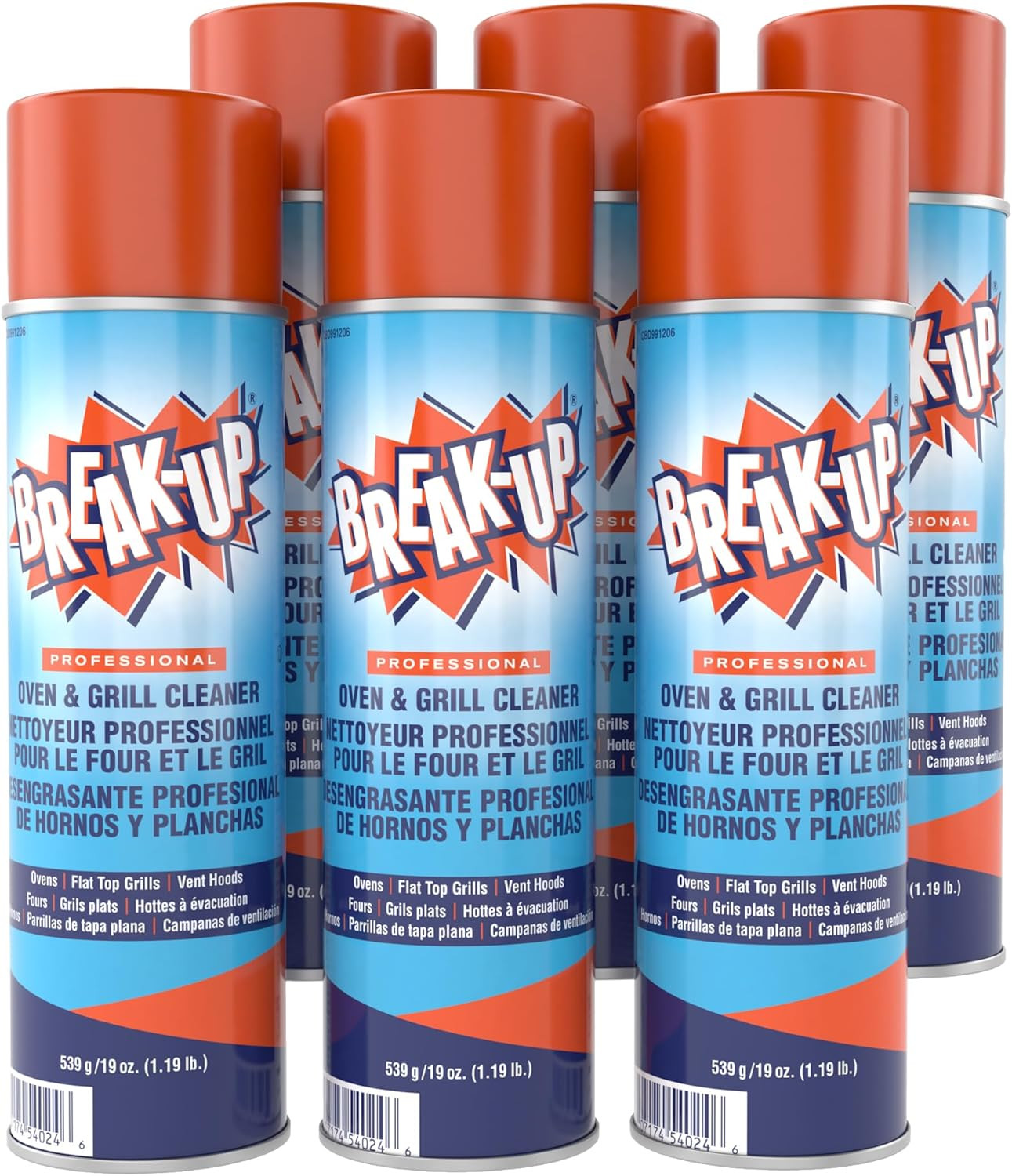 CBD991206 Break up Professional Oven & Grill Cleaner, Heavy Duty Spray Remove…