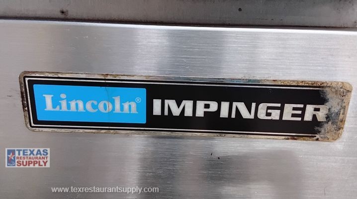 Lincoln Impigner Gas Double Stack Conveyor Pizza Oven