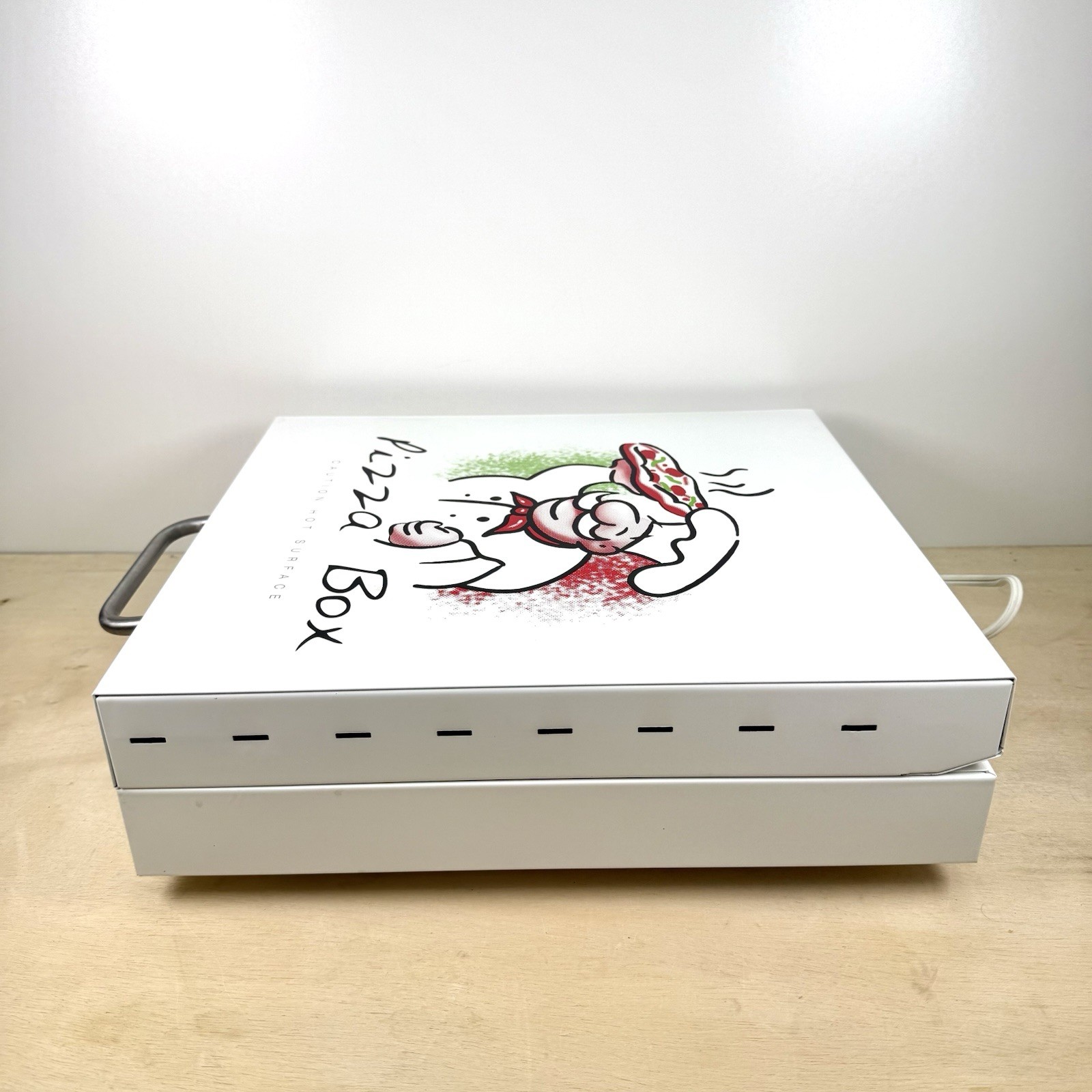 Cuizen Pizza Box Countertop Pizza Oven w/ 12″ Rotating Pan – NICE!