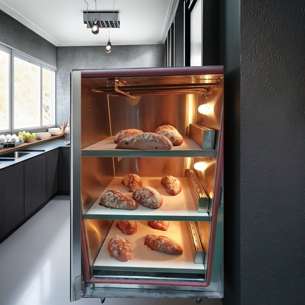 Micro Bakery Electric Deck Oven w/ Steam, Stone & Cart – Artisan Bread Sourdough