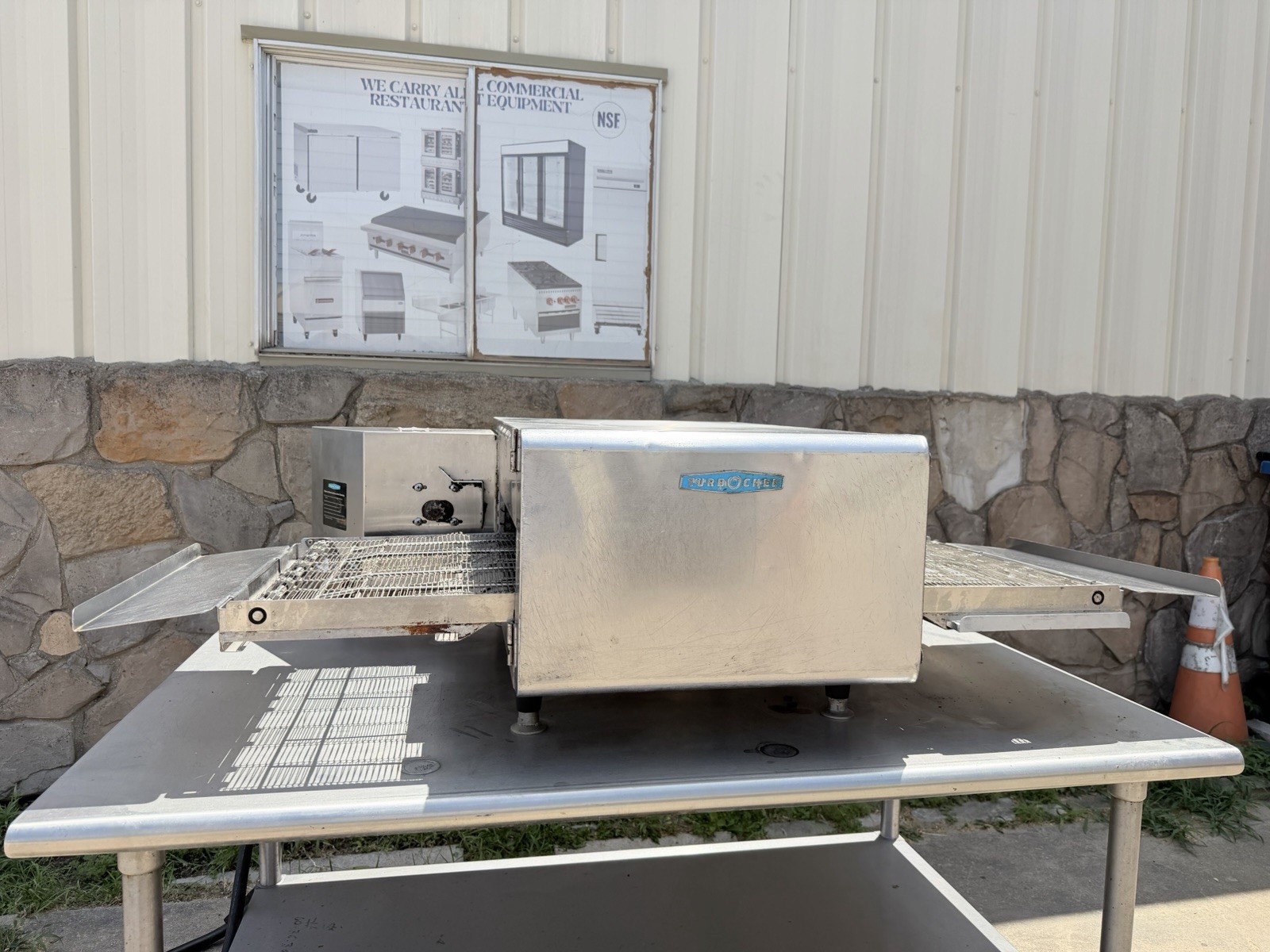 Turbochef HHC2020 High Speed Single Conveyor Pizza Oven Tested and Works