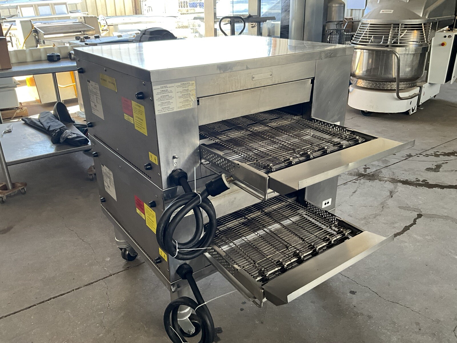 2023 CTX Middleby Marshall DZ33T Infrared Radiant conveyor pizza double oven F