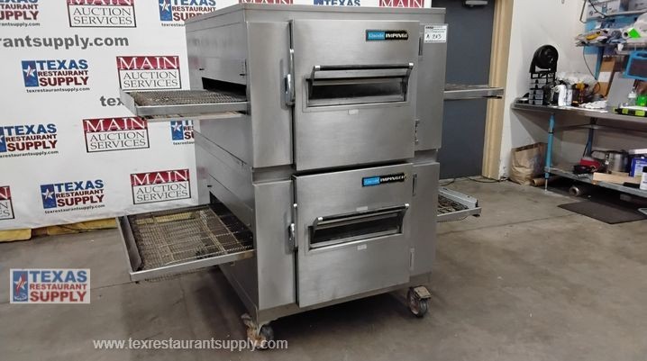 Lincoln Impigner Gas Double Stack Conveyor Pizza Oven