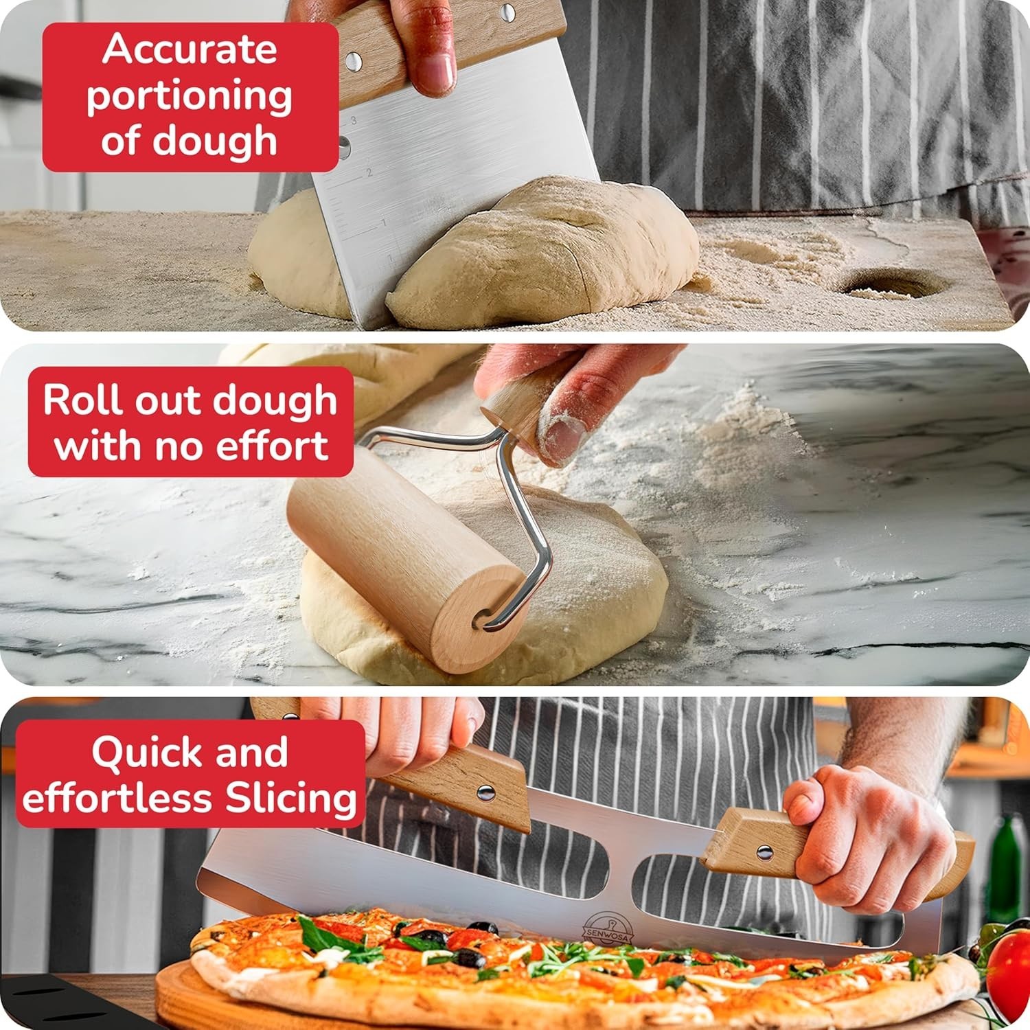 Comprehensive Pizza Oven Accessory Set – Safe & Efficient Tools for Home Use