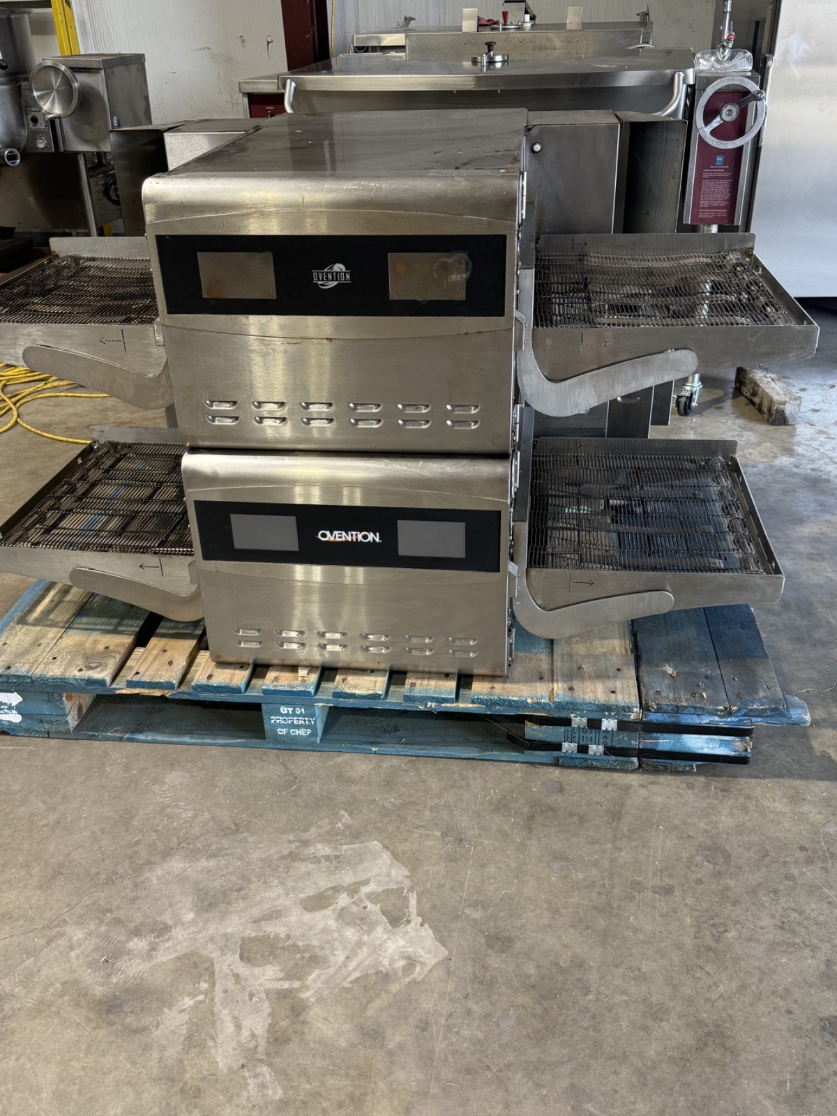 Ovention S2000 Ventless Double Stack Conveyor/ Pizza Ovens