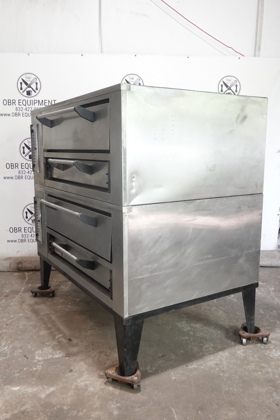 MARSAL NATURAL GAS DOUBLE DECK PIZZA OVEN MODEL SD448