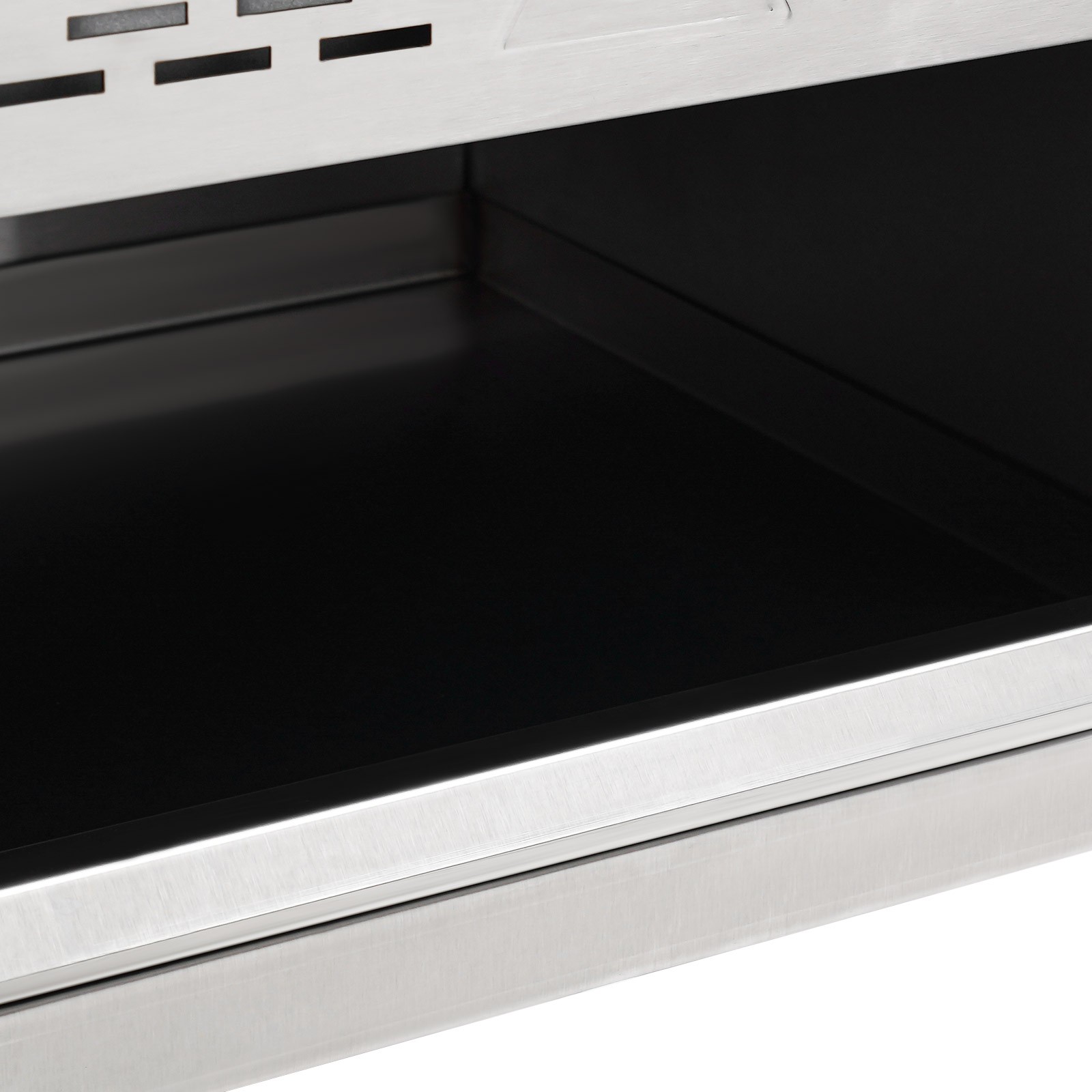 1900W Commercial Conveyor Bread Oven with Temp & Speed Control Stainless Steel
