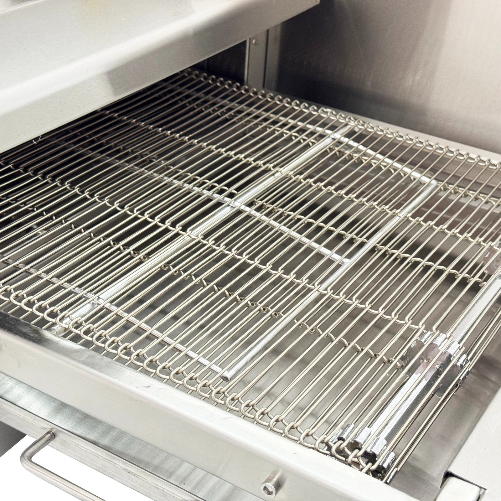 Hot Air Circulation Commercial Pizza Oven 9KW Fast Baking Conveyor Pizza Making
