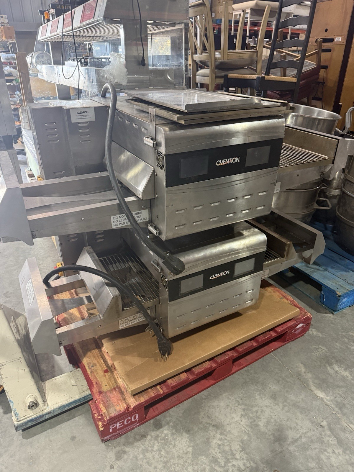 Used Ovention M1718 Matchbox Ventless Electric Impingement Pizza Oven 208/240V 1