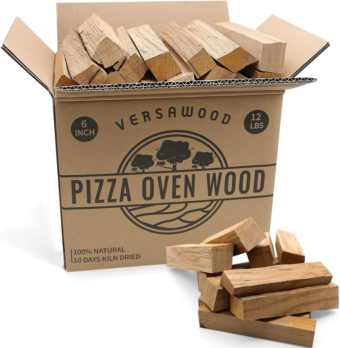 Oak Firewood for Wood-Fired Pizza Ovens – Perfect for Outdoor Cooking
