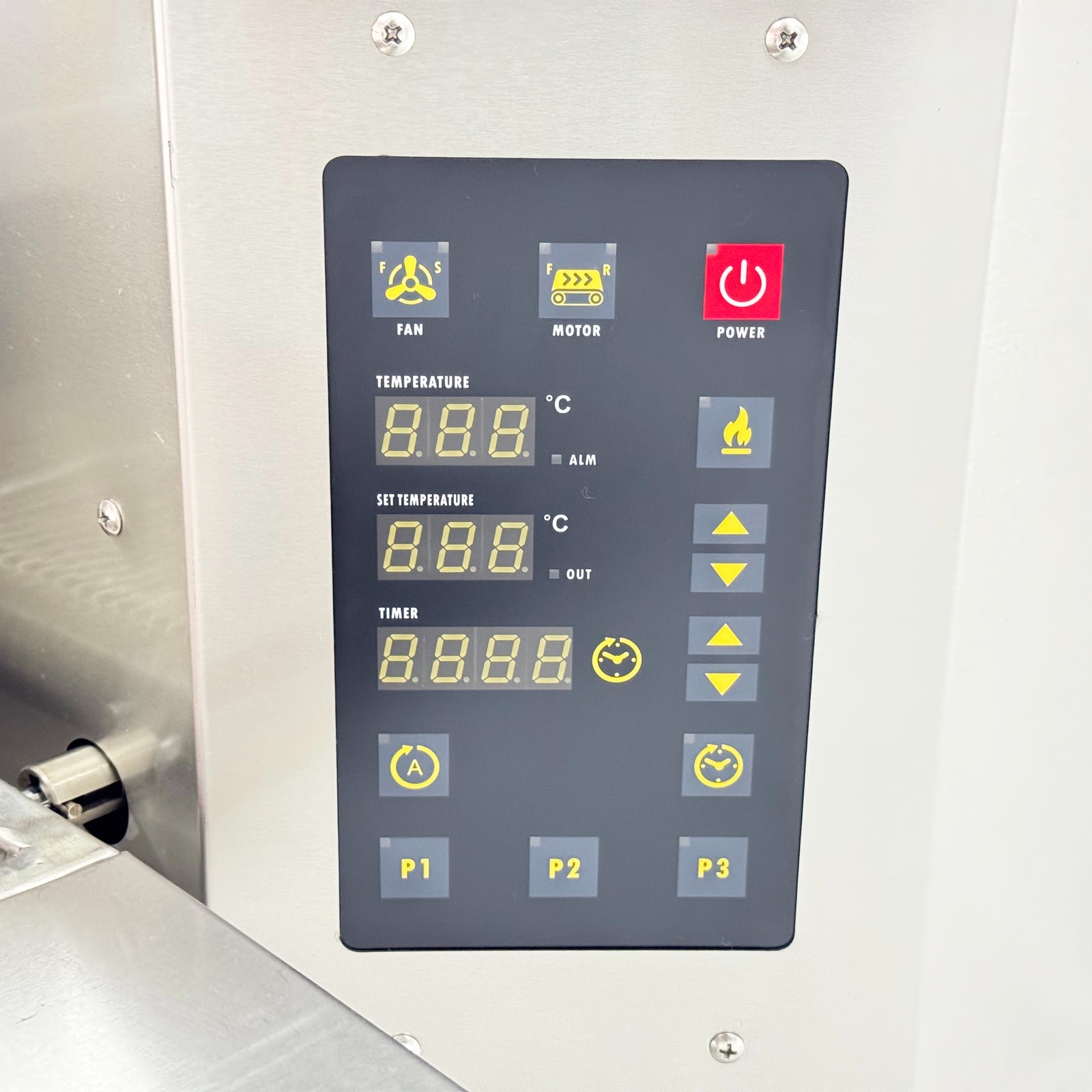 Hot Air Circulation Commercial Pizza Oven 9KW Fast Baking Conveyor Pizza Making