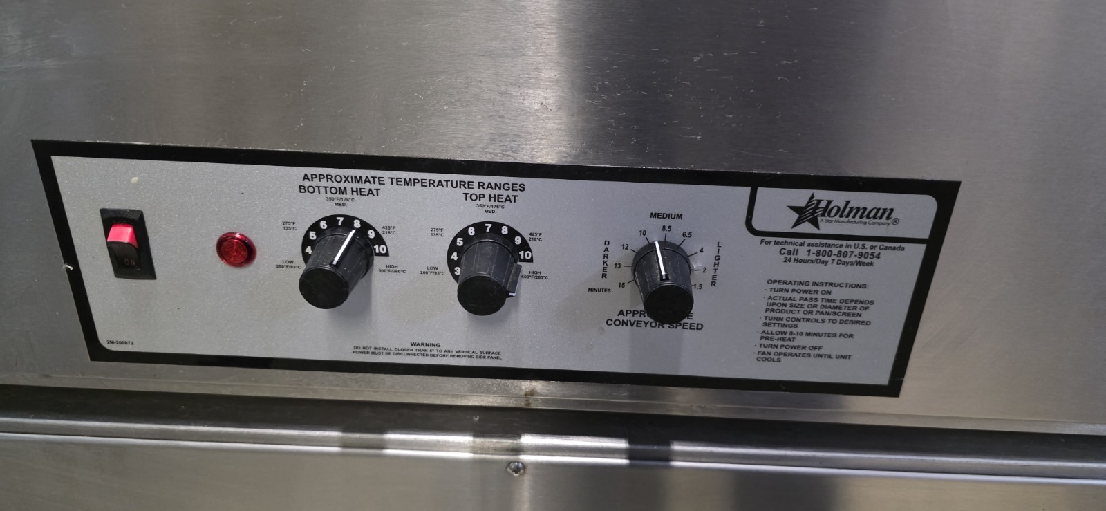 (2) STAR Holman 414HX Proveyor Conveyor Ovens Sandwich/Pizza Ovens