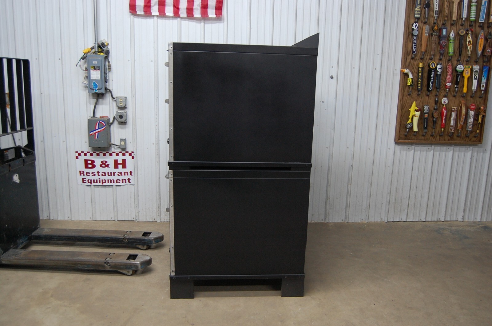 Peerless CW61NS Natural Gas Double Stack 4 Stone Deck Pizza Oven