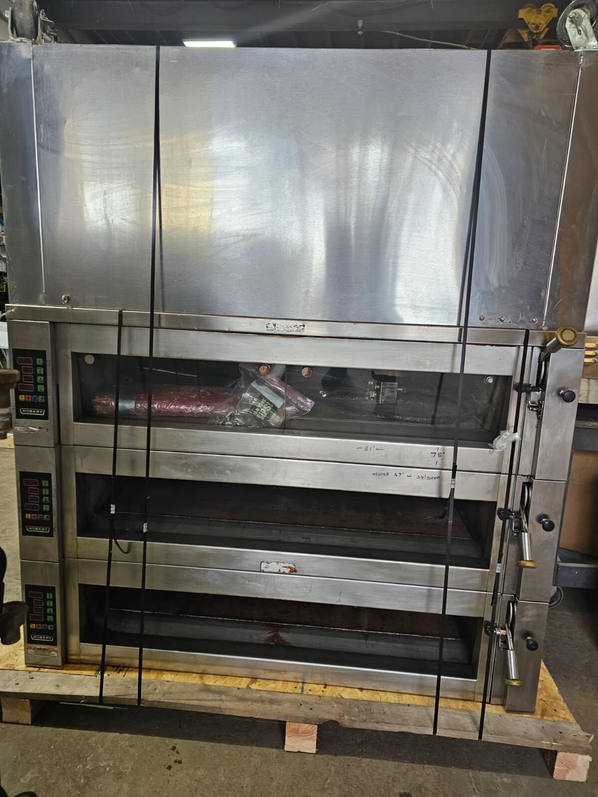 Hobart Baxter OV450N 3 Stone Deck Electric Oven