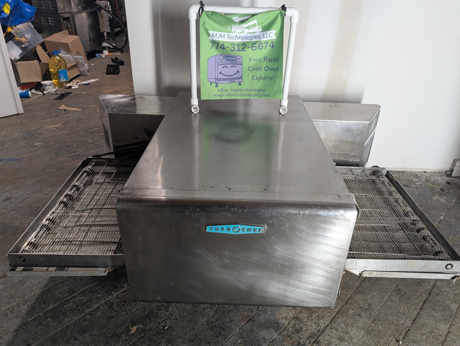 TurboChef HHC2020 Rapid Cook Pizza Conveyor Oven – 3 Phase – Tested and Working