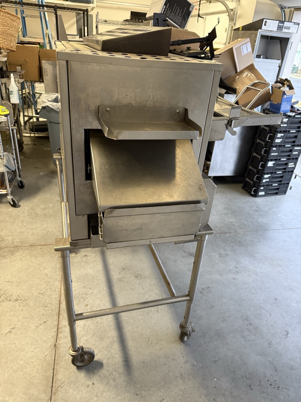 Used Duke Flexible Batch Broiler – Needs Repairs missing meat loader-Sold As-Is