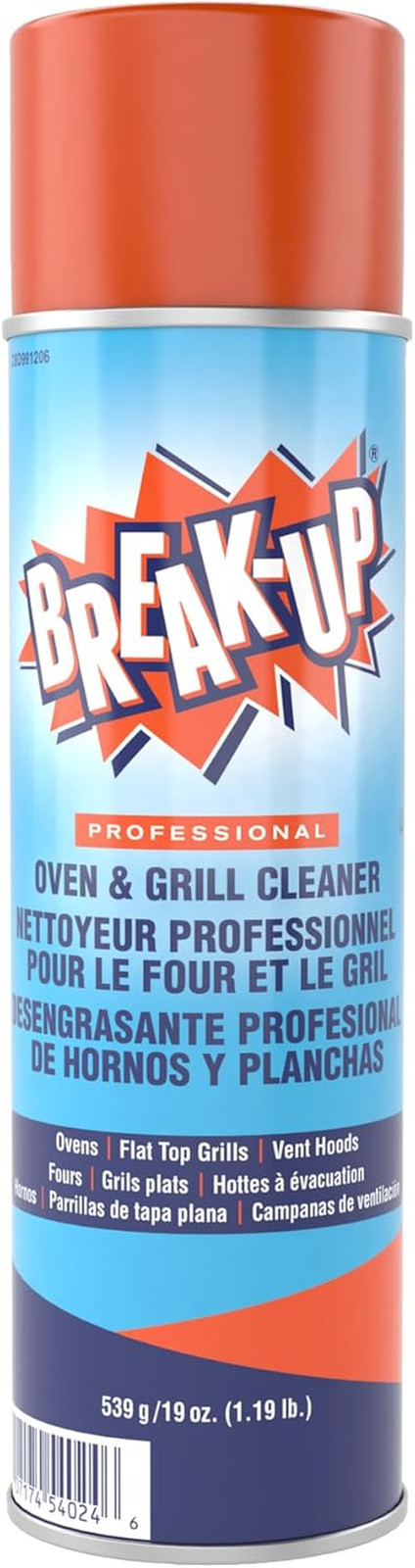 CBD991206 Break up Professional Oven & Grill Cleaner, Heavy Duty Spray Remove…
