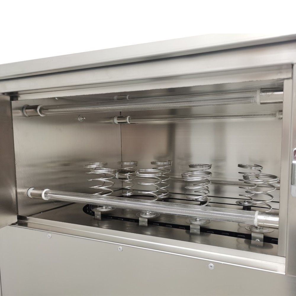 Commercial Electric Rotational Pizza Oven, 12 Stainless Steel Cone Bases, Adjus