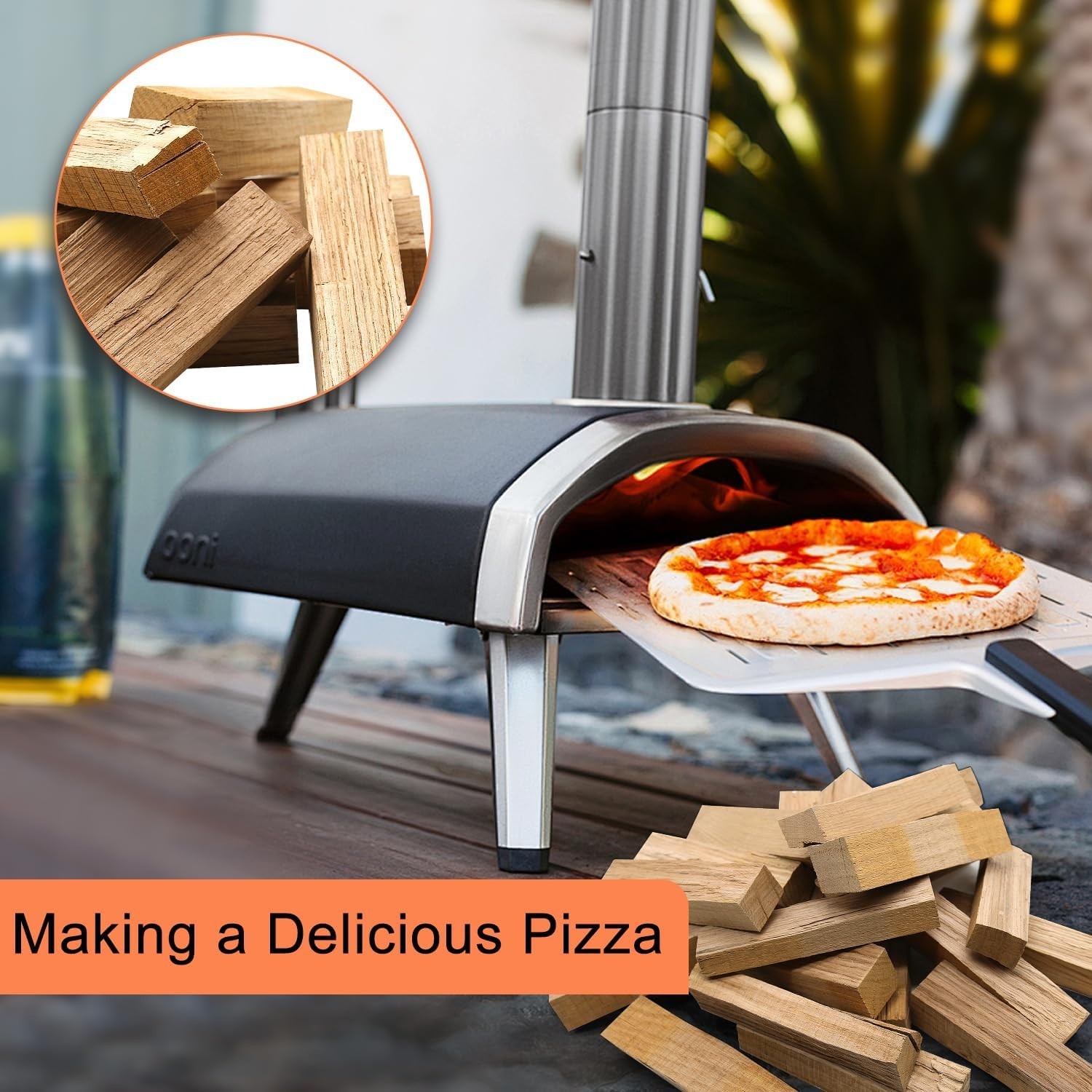 Oak Firewood for Wood-Fired Pizza Ovens – Perfect for Outdoor Cooking
