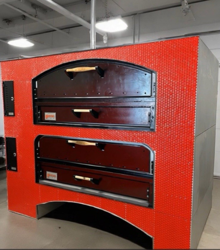 Marsal MB60 Double Deck Pizza Oven Natural Gas Refurbished
