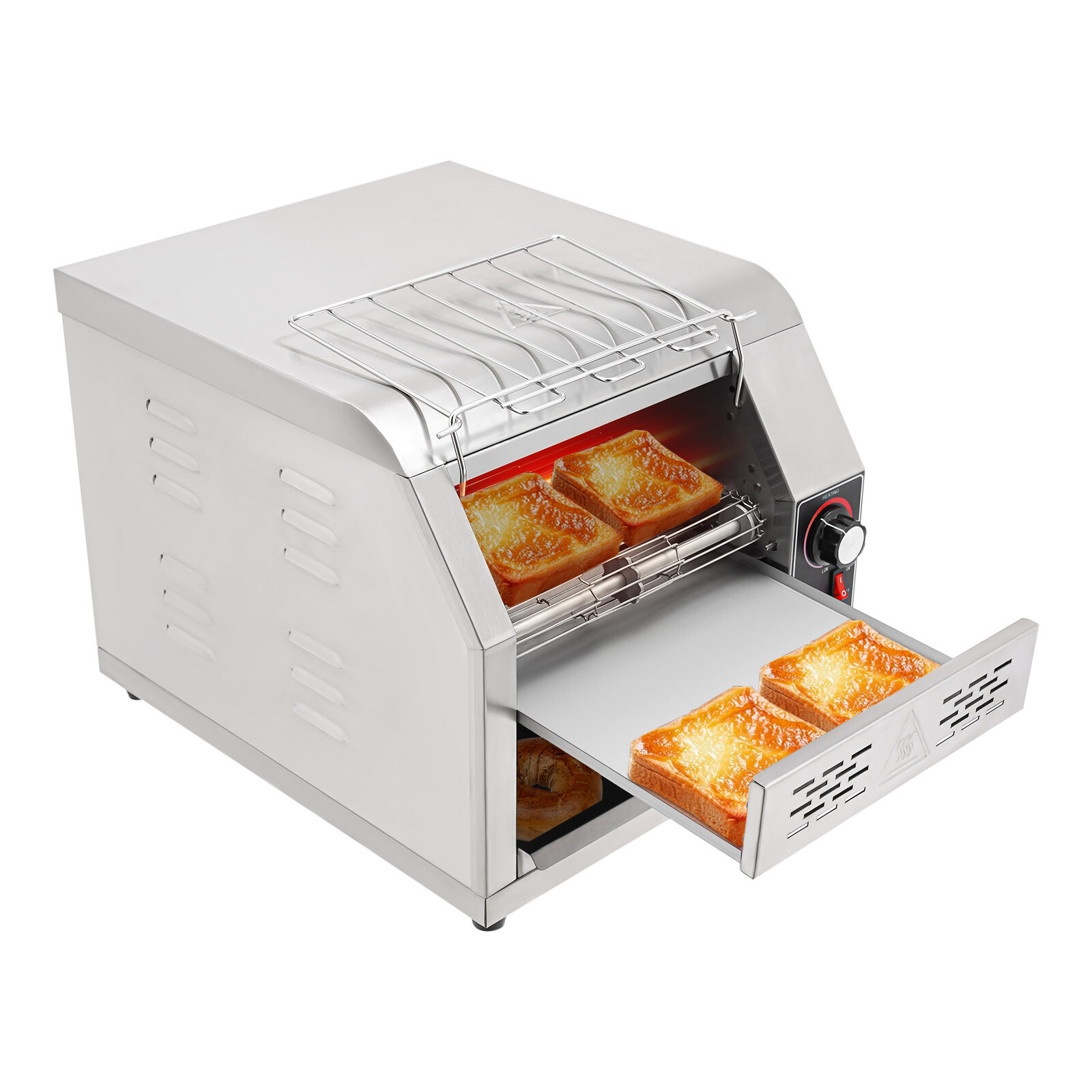 ?Countertop Conveyor Pizza Oven Bread Toaster Machine Commercial Kitchen Machine