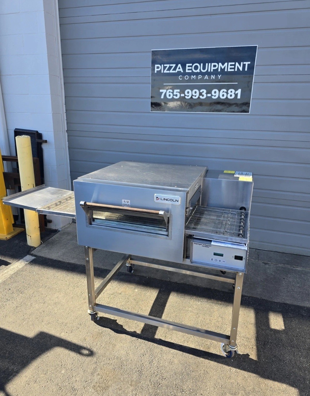 Lincoln Impinger 1116 Single Stack Gas Fired Conveyor Pizza Oven