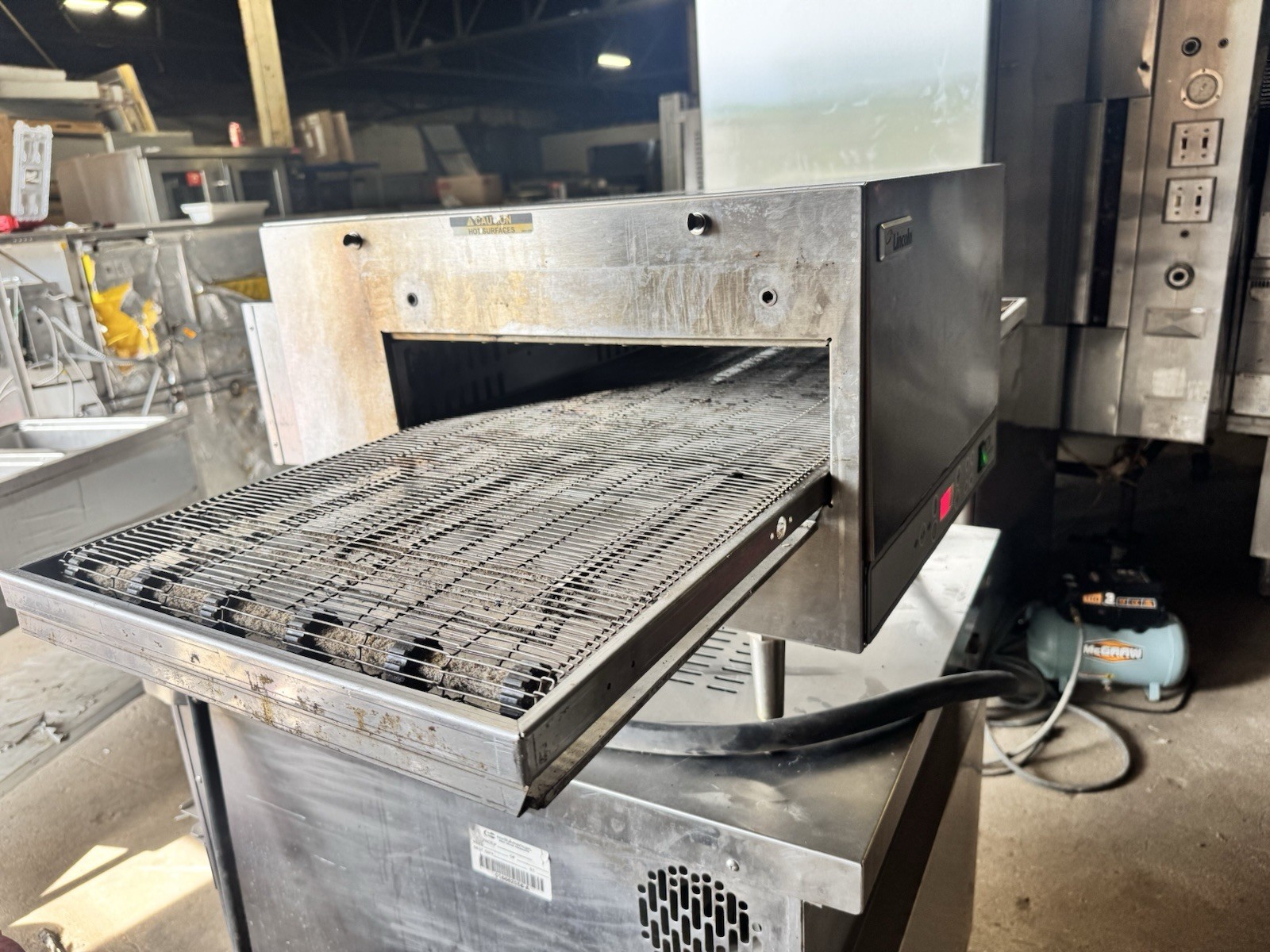 Lincoln Impinger 2501 CTI Countertop Conveyor Pizza Oven 208v 1ph