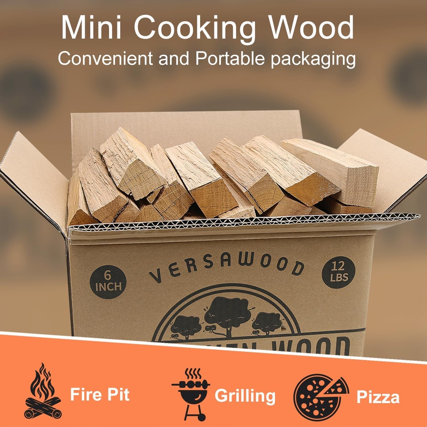 Oak Firewood for Wood-Fired Pizza Ovens – Perfect for Outdoor Cooking