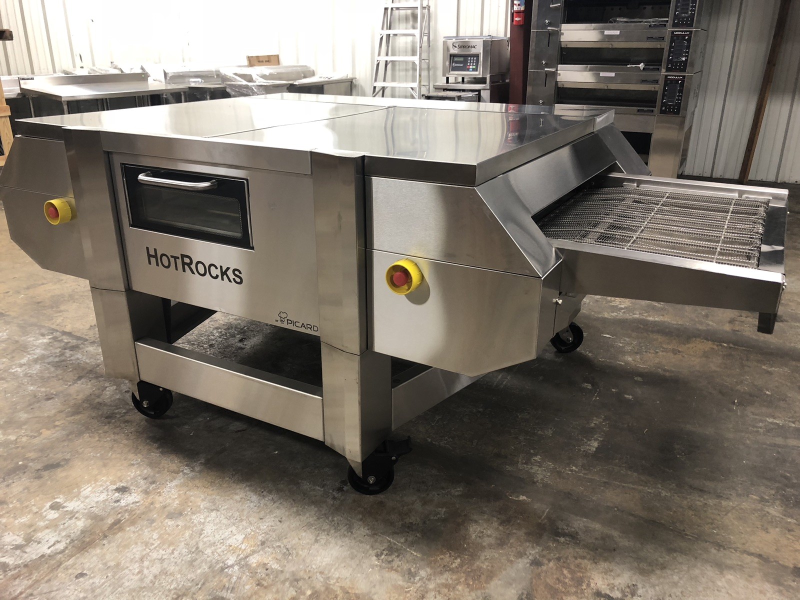 Pizza Oven Picard HotRock Slate Conveyor Oven