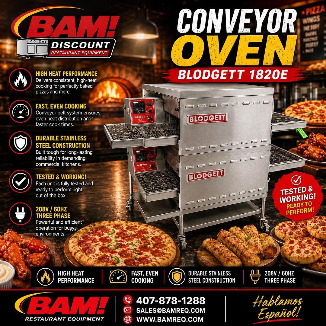Blodgett Model MT1820E Electric Double Stack Conveyor Oven 208v 1 Phase 18” Belt