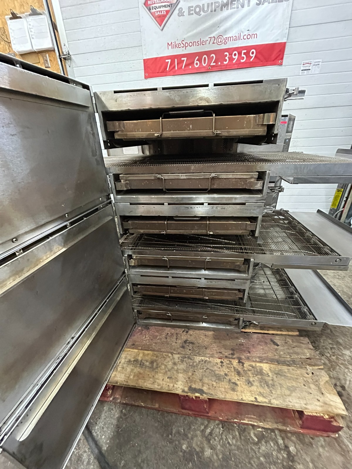Turbochef HHC2020 Triple Stack High Speed Conveyor Pizza Ovens Fully Refurbished