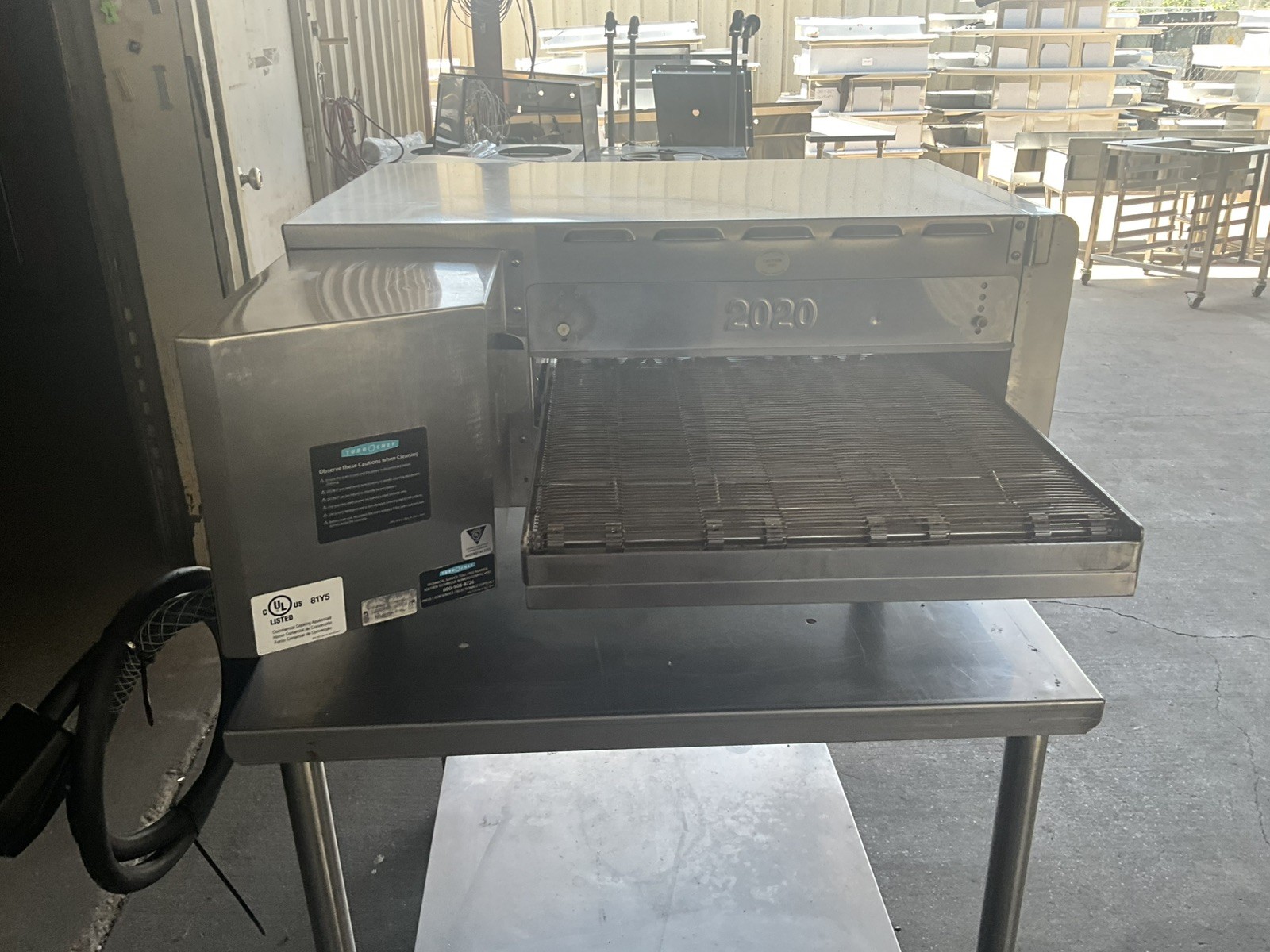 2024 TurboChef HHC2020 High Speed Conveyor Triple Stack Pizza Oven