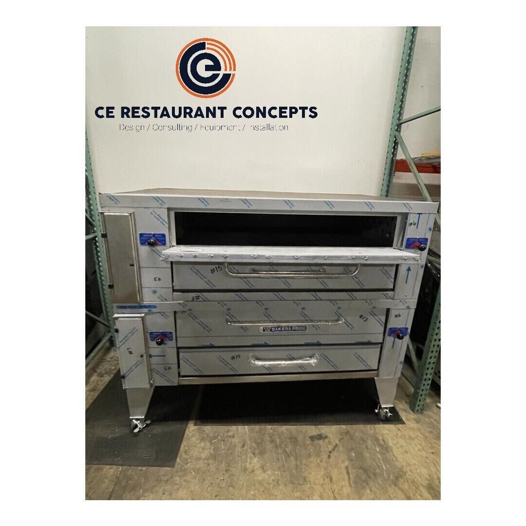 Baker’s Pride Y600 Double Deck Pizza Oven