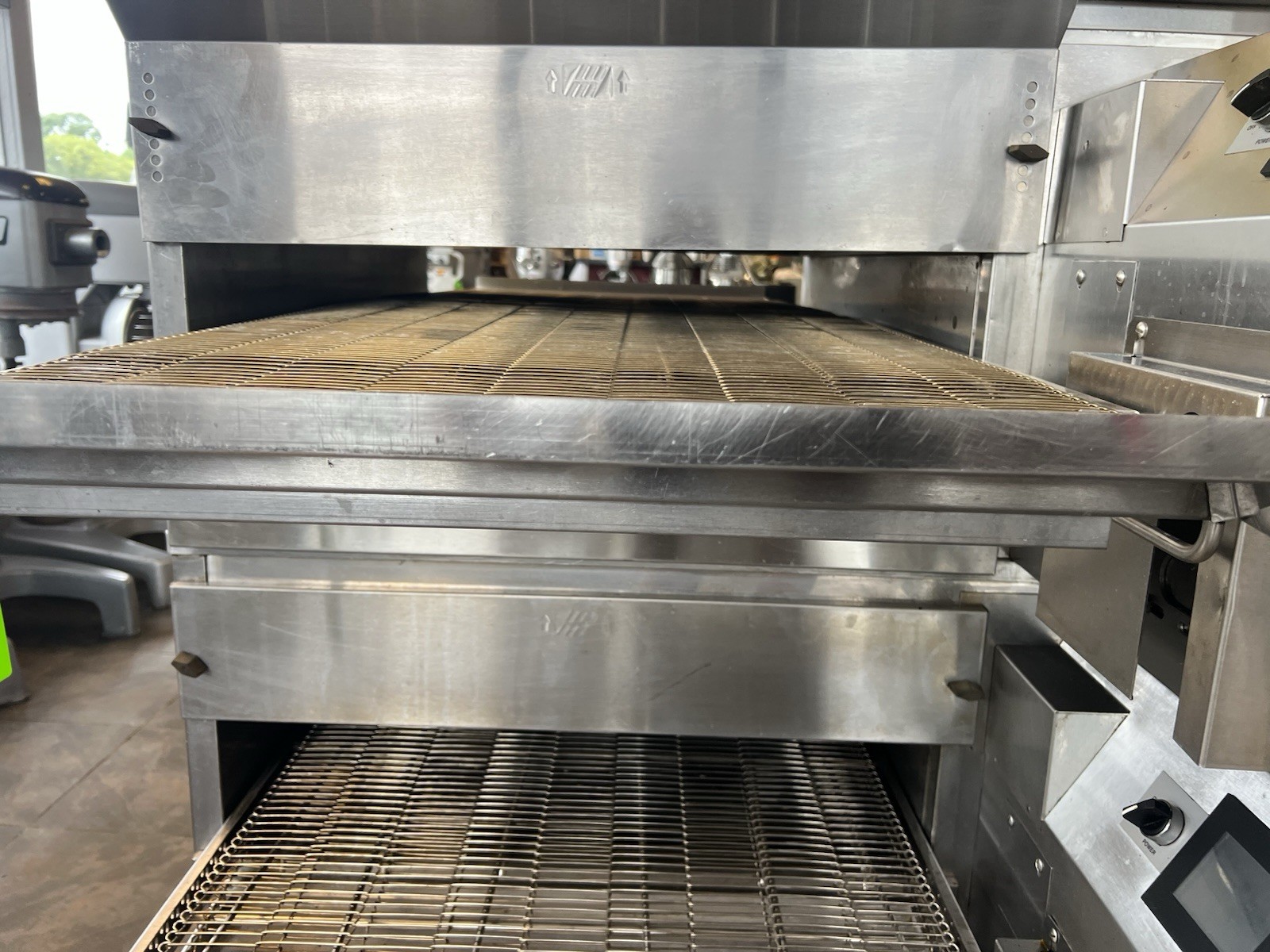 Middleby Marshall PS638G-2 65″ Gas Double Impingement Conveyor Oven ( NAT Gas)