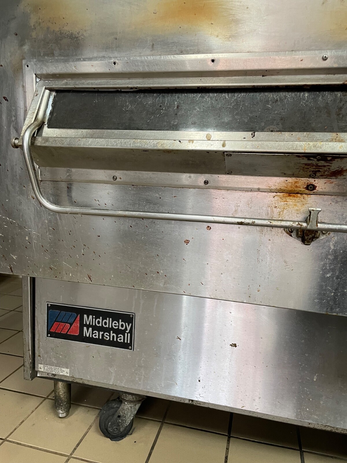 Middleby Marshall PS360 Doublestack Gas Pizza Oven Conveyor Belt