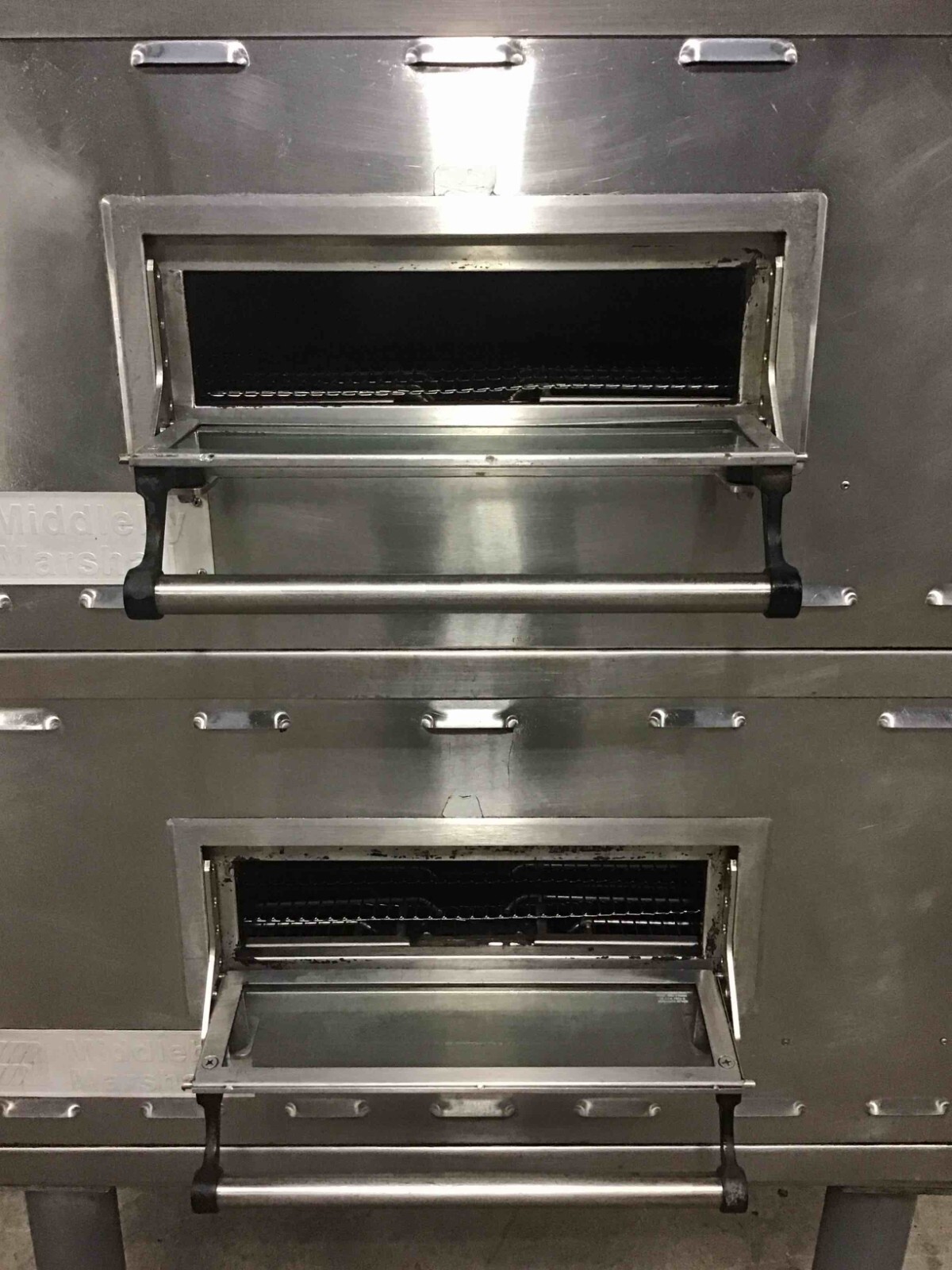 MIDDLEBY MARSHALL DOUBLE STACK ELECTRIC CONVEYOR PIZZA OVENS PS536ES